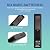 BN59-01385A Solar Voice Remote for Samsung TV Remotes Replacement with Bluetooth Rechargeable Solar Cell Fit for Samsung Remote Control for Smart TVs Frame Neo LED Ultra HD Series