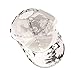 BEARUN Cotton Tie Dye Low Profile Cap Hiphop Baseball Cap Fashion Dad Hat Black White