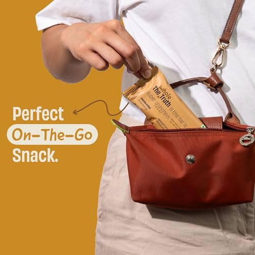Image of The Whole Truth - Super Crunchy Mocha Millet Protein Bar 12G | Pack of 6 x 55g | Cleanest Snack Ever | No Refined Sugar | Real Coffee Real Cocoa | Perfect On the Go Snack