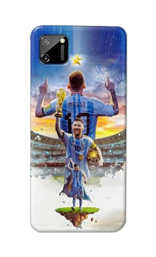 Image of Printed Hard Back Cover for Realme C11 2020 Back Cover (Famous Football Player -J2) -190724(EA)
