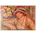 Femme Penchée (Femme Accoudée) (1918) by Pierre-Auguste Renoir - Premium 200 Pièces Puzzle - Collection spéciale MyPuzzle de Æpyornis