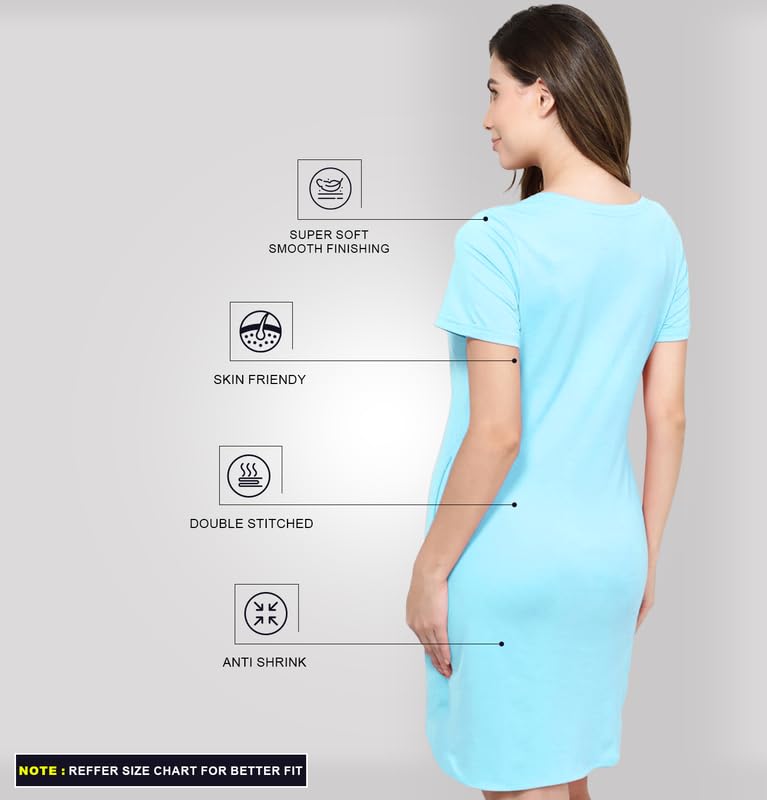 Image of SLEEPY NUTS Women's Pencil Knee Length Dress