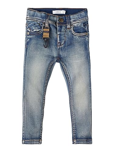 Pantalón de niños NAME IT Nmmtheo elástico que no aprieta y resiste las caídas