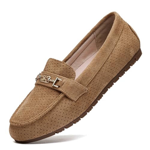 Image of Women's Loafer Shoes Leisure Slip On Work Shoes Comfort Walking Flats