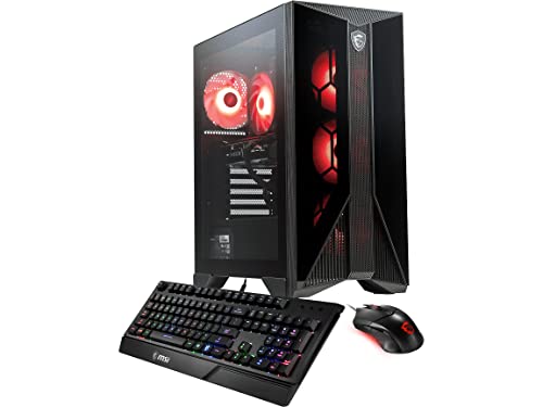 2022 MSI Aegis ZS 5DS-290US Pro Extreme (AMD Ryzen 5 5600G, 128GB RAM, 1TB NVMe SSD + 2TB HDD, Radeon RX 6700 XT, Windows 11) Gaming Desktop PC