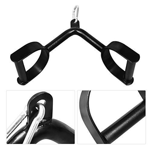 Cabo de máquina Besportble, cabo de máquina de remo para exercícios de barra, academia, musculação,