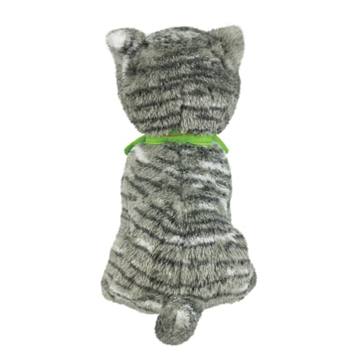 Aurora 61562, tabby McTat Cat 9in, Soft Toy, Grey and White, 9 inches - Image 4