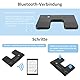 Bluetooth Page Turner Pedal: Bluetooth Fußschalter 6 Modi für Tablets Smartphones Wiederaufladbar Lautlos für Musiker Pianist zu Instrumente Spielen oder Prompten (ABS)