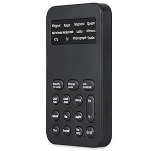 Kslogin 12 soorten spraakwisselaar voor mobiele telefoon geluidskaart mini spraakwisselaar realtime geluidskaart…