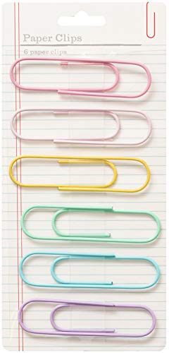 AMERICAN CRAFTS Pastel Giant Paper Clips