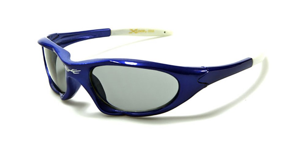 X-LoopChildrens/Kids Ski Sports Sunglasses with Case - Durable Sports Sunglasses with UV400 Protection, UVA and UVB (Vault Case Included)