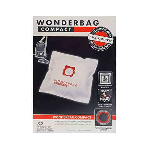 Boite de 5 sacs (194460-40951) Aspirateur WB305120 ROWENTA