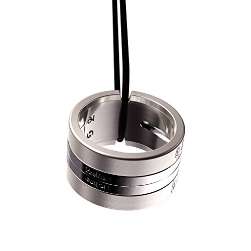 Helios Solar Ring Stainless Steel Ring Sundial Pendant Farmer's Ring
