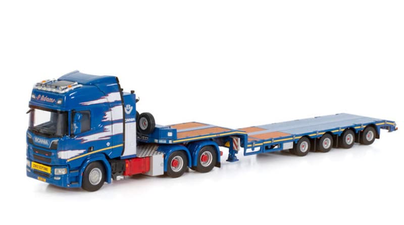 Amazon | WSI 1/50 完成品 FOR SCANIA R HIGHLINE CR20H 6X4 SEMI LOW