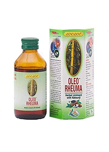 GH Looloo Oleo Rheuma Herbal Pain Relief Oil, Green, 50 ml (Pack of 1)