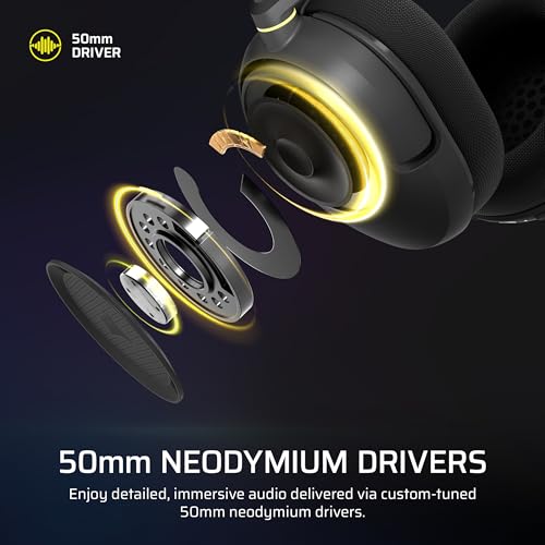 Image of CORSAIR HS35 v3 Wired Gaming Headset with Mic - PC /PS5 /PS4 /Switch /Xbox /Mac, Lightweight Comfort, 3.5mm - Carbon