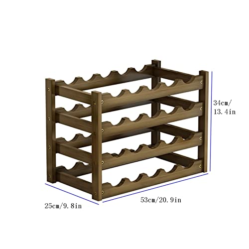 Estante para Vinos con Capacidad para 10 Botellas 53x25x34 cm miniatura 2