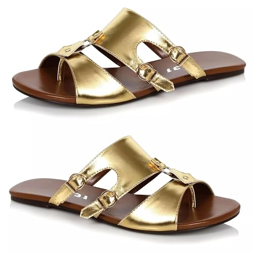 Ellie Shoes Mens Sparta Flat Gladiator Halloween Sandals3