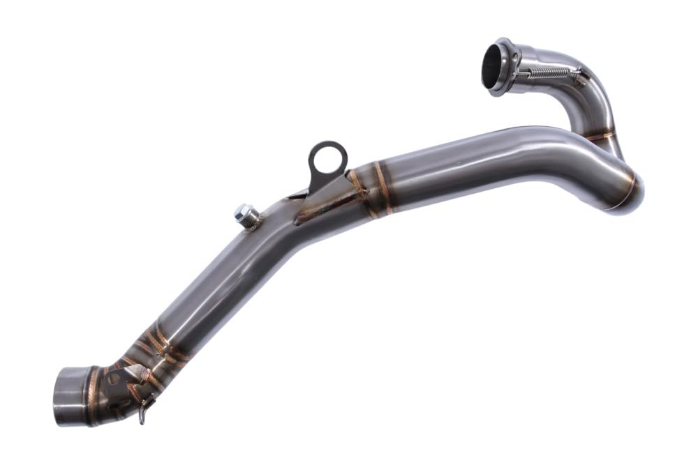 avdb-Moto Colectores de Escape 4T D:50mm Compatible con KTM EXCF 450 EXC-F 2017-2019, EXCF 500 2017-2019, EXCF 450/500 Six-Days 2017-2019, Husqvarna FE 450 / FE 501 2017-2019 Inoxidable Off-Road