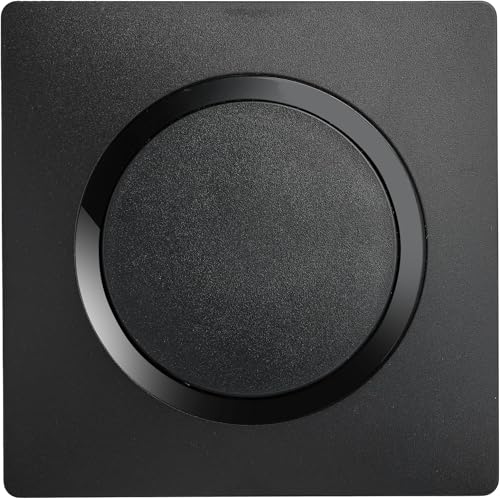 Interrupteur va et vient complet encastré noir 130x110x40mm Casual Evo