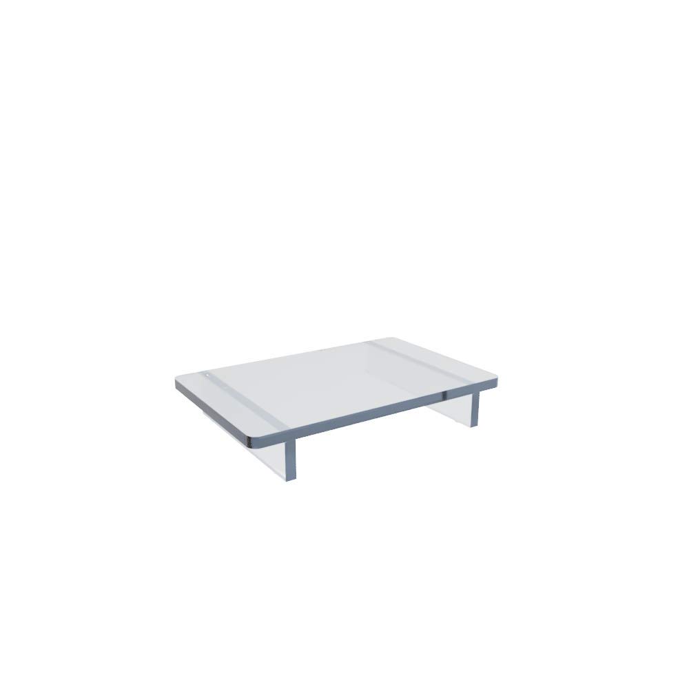 Azar Displays 515362 Acrylic Deluxe Riser Display 11.75"W x 2"H 1/2"