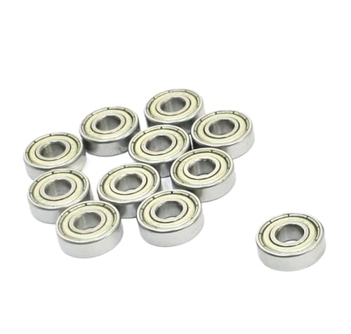 Mini deep groove ball bearing 695Z : lot de 10 roulements miniatures étanches 5x13x4mm pour moteur