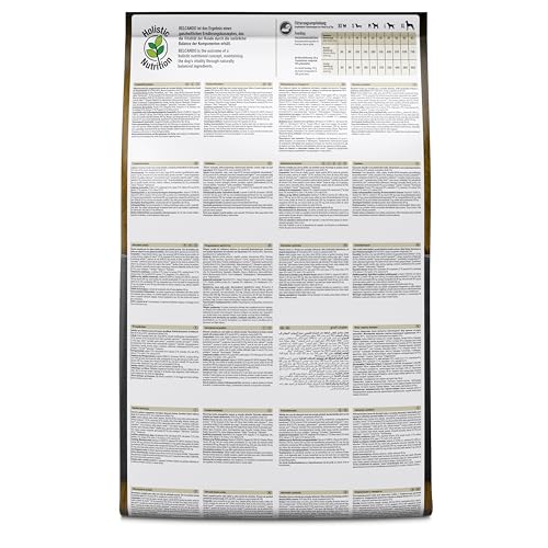 BELCANDO Adult GF Horse [4kg] Hundefutter | Trockenfutter ohne Getreide mit Pferd | Alleinfuttermittel für ausgewachsene Hunde Aller Rassen ab 1 Jahr