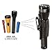 Nite Ize Lite Holster Stretch, Expandable, Secure Flashlight Holder With Belt Clip, Universal Sizing,N00874-BRK,Black