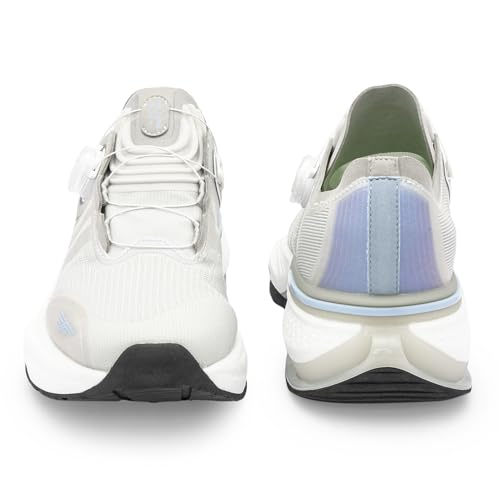 Image of Red Tape Dial Lace ETPU Athleisure Shoes for Men | Cultured Round-Toe Shape & Cushioning Technology