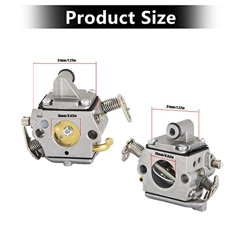 YWNYT MS170 MS180 C1Q-S57A Vergaser-Kit für Stihl 017 018 MS 170 180 180C MS170 MS180 MS170C MS180C Kettensäge/Rasenmäher mit Luftfilter Tune Up Kit