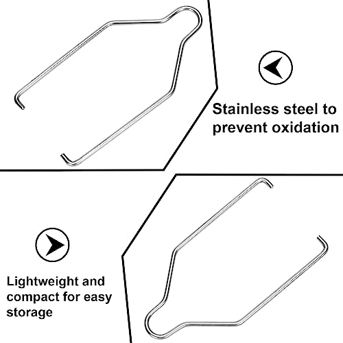AIICIOO Reptilien Lampe Stand Clip, Reptilien 5,5-8,5 Zoll Heizung Licht Halter für Reptilien Glas Terrarium - Image 4