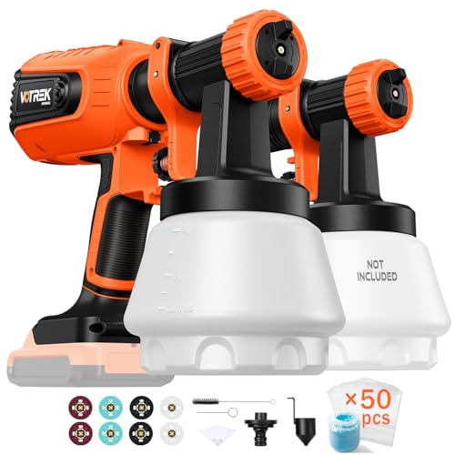 Cordless Paint Sprayer Compatible with Dewalt 20V MAX Battery - image 1