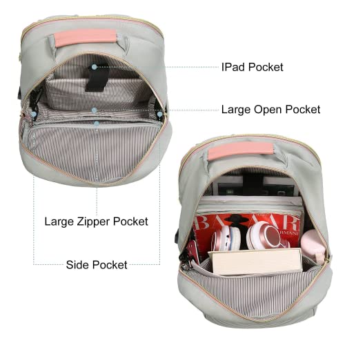 LOVEVOOK Laptop Backpack for Women 15.6 Inch, Womens Backpacks for Work Business Travel School College With USB Port - Image 4