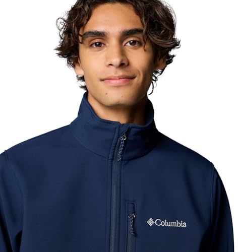 Image of Columbia Men Polyester Short Length Omni-Shield Ascender Softshell Hiking and Trekking Jacket