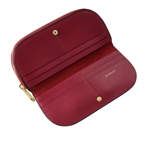 RADLEY London Liverpool Street Icon Abstract Floral Large Bifold Wallet (Cranberry)3