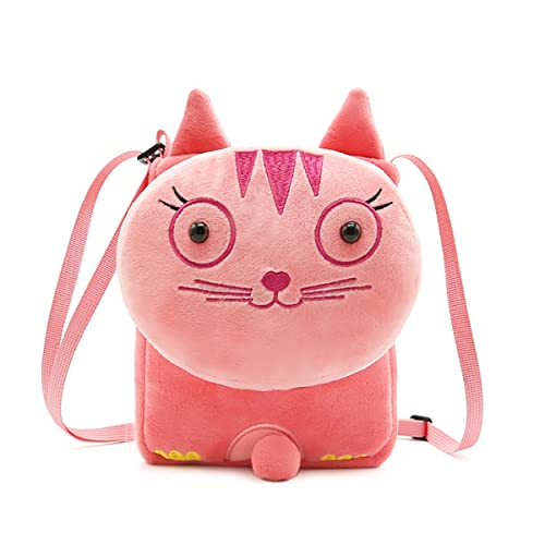 Animal children shoulder bag crossbody bag toy bag kindergarten cute cat cartoon girl bag cell phone bag