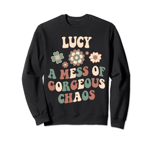 LUCY - Camiseta con nombre personalizado Sudadera