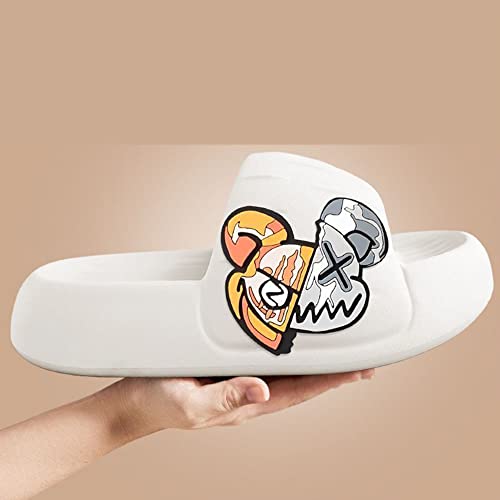 MOLERFO Pillow Slides for Women and Men | Shower Slippers Bathroom Sandals | Extremely Comfy | Cushioned Thick Sole2