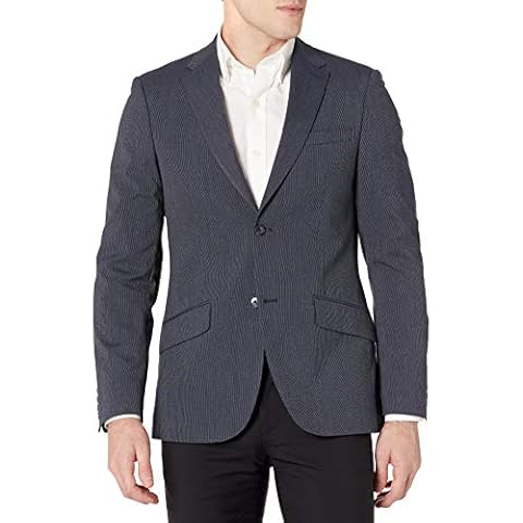 Perry Ellis Slim Fit Striped Suit Jacket Cover