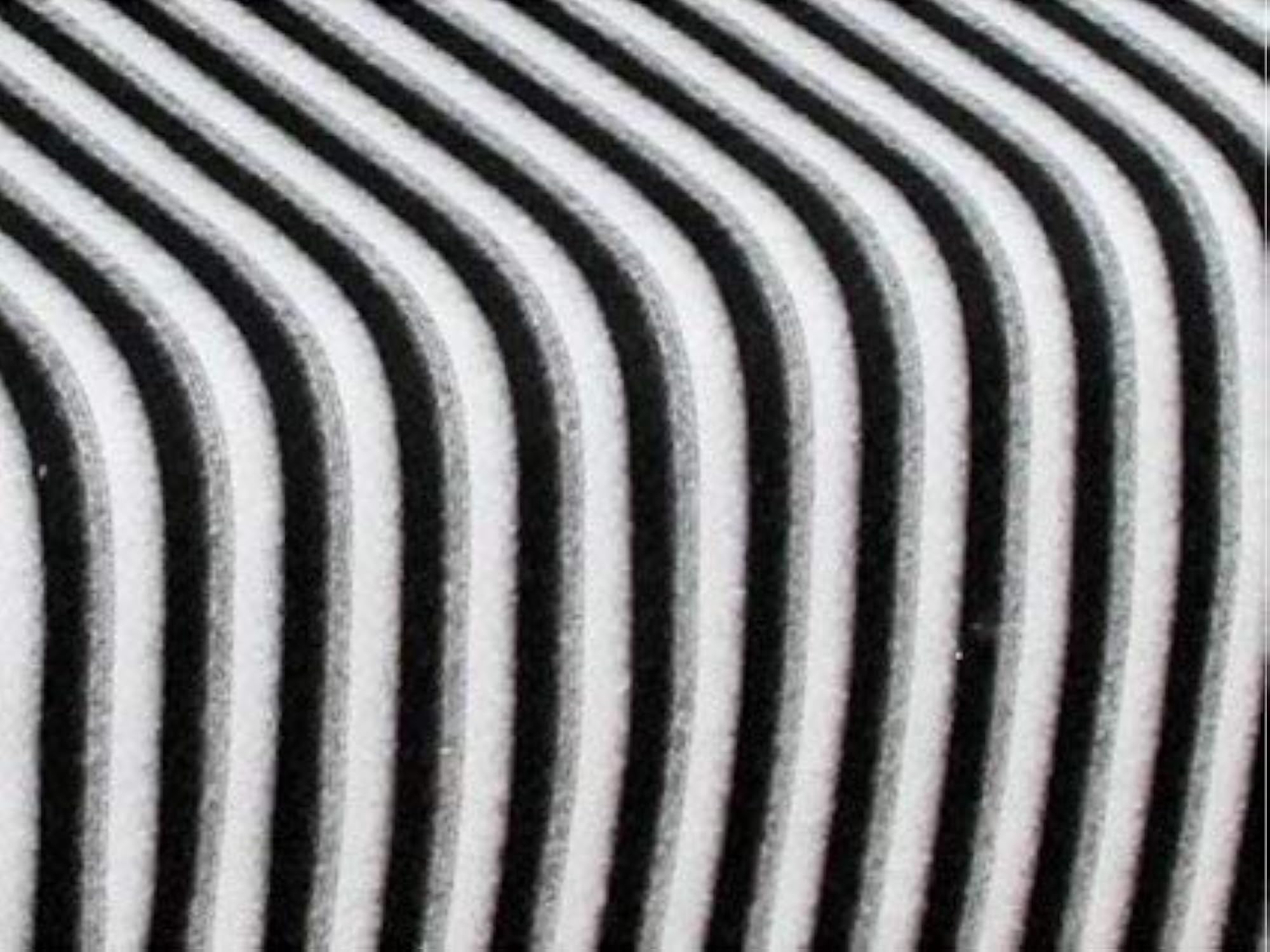 Luxurious Black and White Woollen Polo Blanket, Single Bed