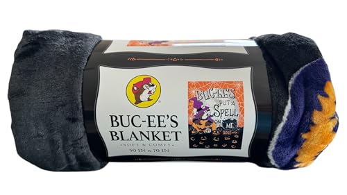 Buc-ee's New Halloween Blanket 2025, Soft and Comfy Throw, 50 x 70 inches