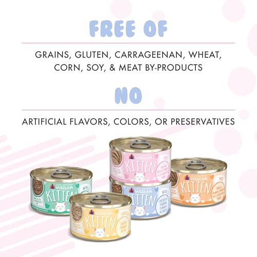 Weruva Kitten, Fur Baby Favorites Variety Pack, 3oz Can (Pack of 12)