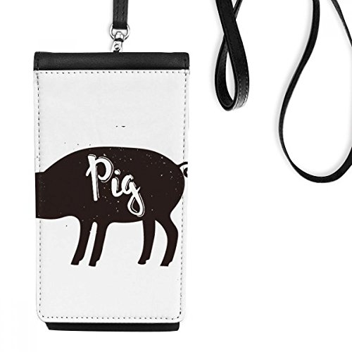 Bourse suspendue cochon pour ne plus perdre votre téléphone