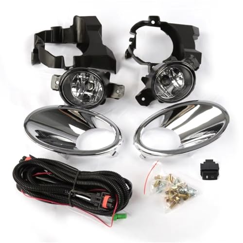 Feux antibrouillard Nissan Qashqai J10 et feux de jour chromés pour rouler sûr