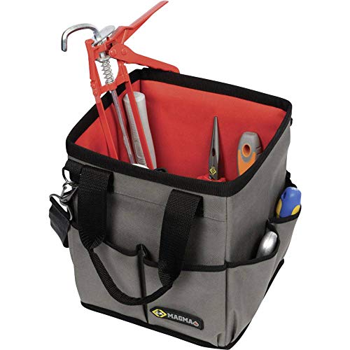 C.K Magma Tote Werkzeugtrage leer 3 in 1, Schnellzugriff Werkzeugtasche, Werkzeug Tasche für Silikon, Kleber, Spachtelmasse, Werkzeugkiste… – Ansicht 3