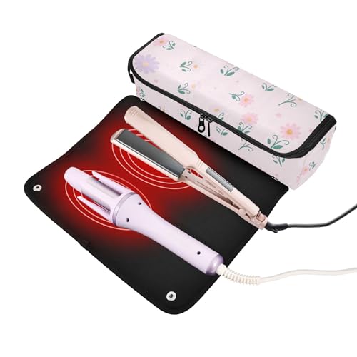 Bolsa para herramientas de cabello resistente al calor miniatura 2