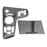 YOUTOOCAR Carbon Fiber Style Car Gear Shift Panel Cover Interior Trim Compatible with KIA Sportage 2023 Accessories