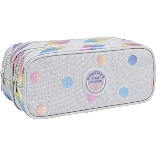 Tilibra - Estojo Duplo Grande Académie Listras e Poás