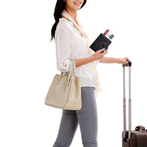 Walnew Passport Holder Cover Case Travelling Passport Cards Carrier Wallet Case, Carp #TOP7