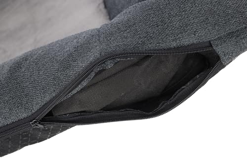 Cojín de Platin Ortho Kerbl Pet: colchón gris de 100 x 70 x 9 cm para salones 4